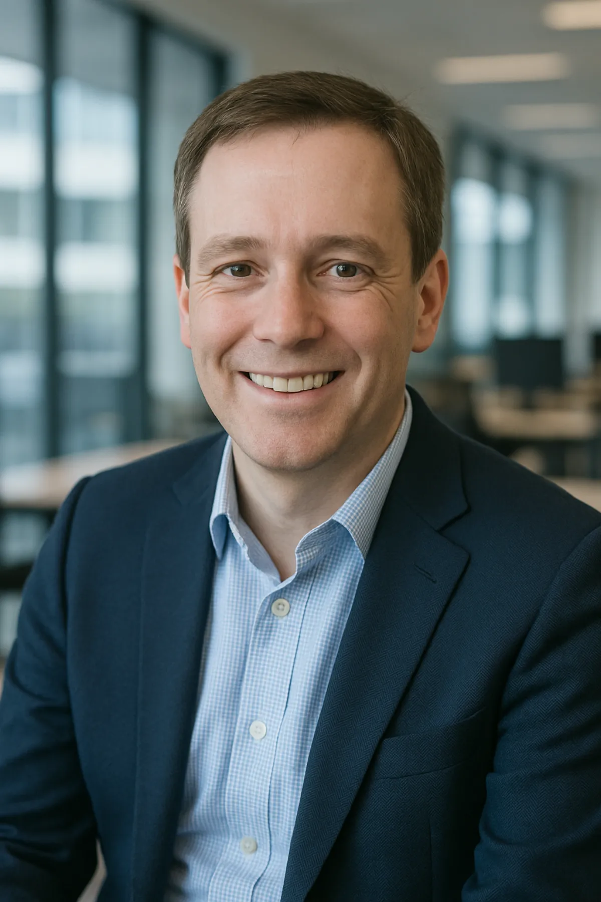 Headshot of Sam Thompson, a business owner who outperformed local competitors on ChatGPT